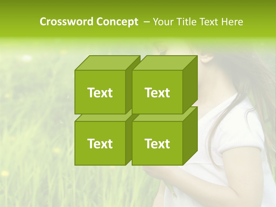 Dandelion Vacation Backlight PowerPoint Template