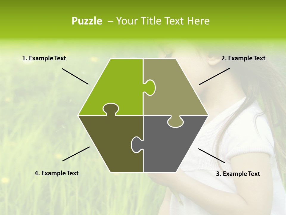 Dandelion Vacation Backlight PowerPoint Template