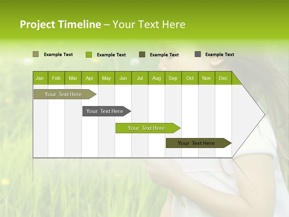 Dandelion Vacation Backlight PowerPoint Template