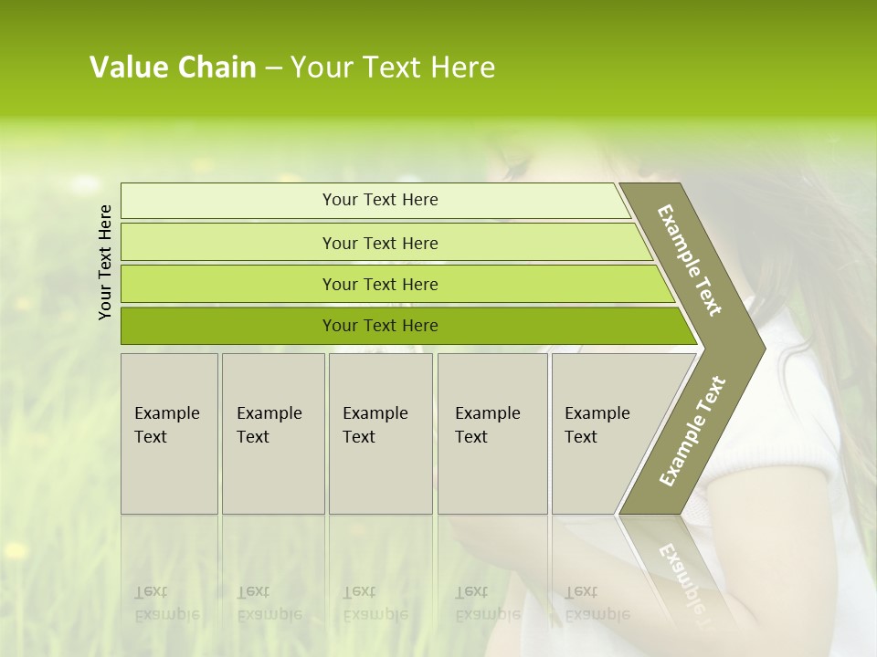 Dandelion Vacation Backlight PowerPoint Template