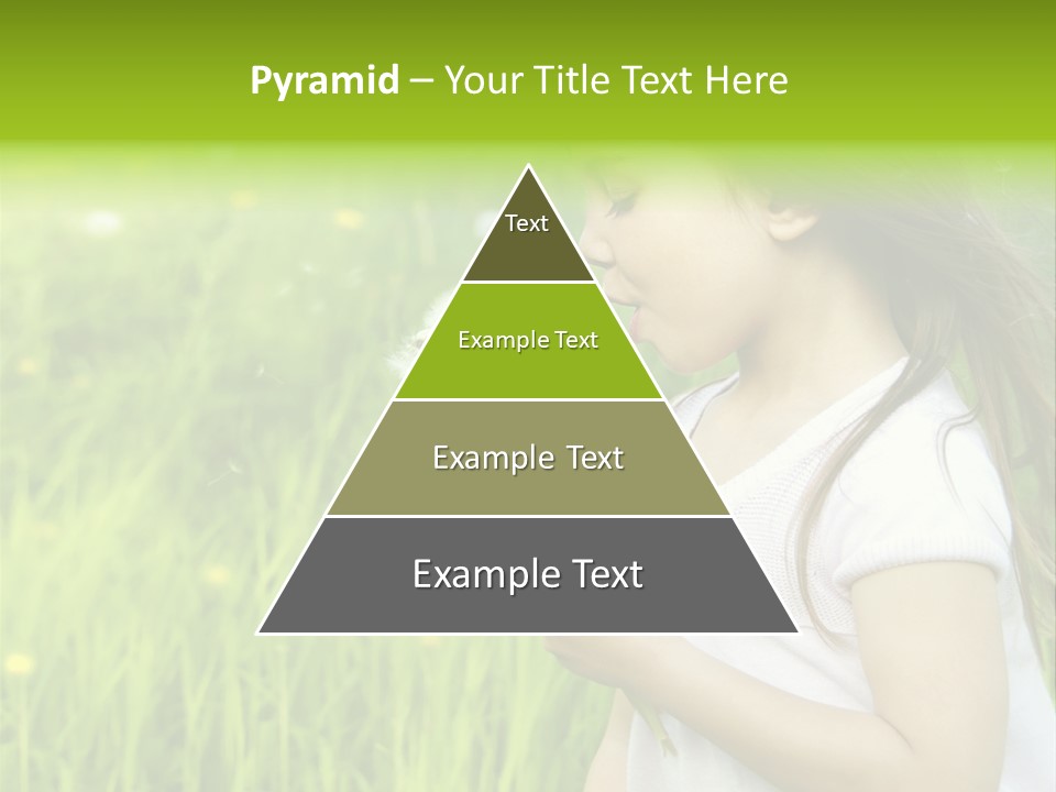 Dandelion Vacation Backlight PowerPoint Template