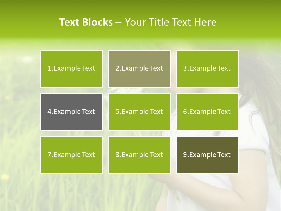 Dandelion Vacation Backlight PowerPoint Template