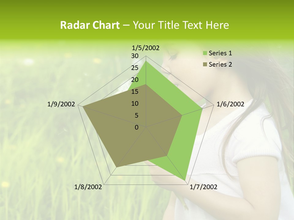 Dandelion Vacation Backlight PowerPoint Template
