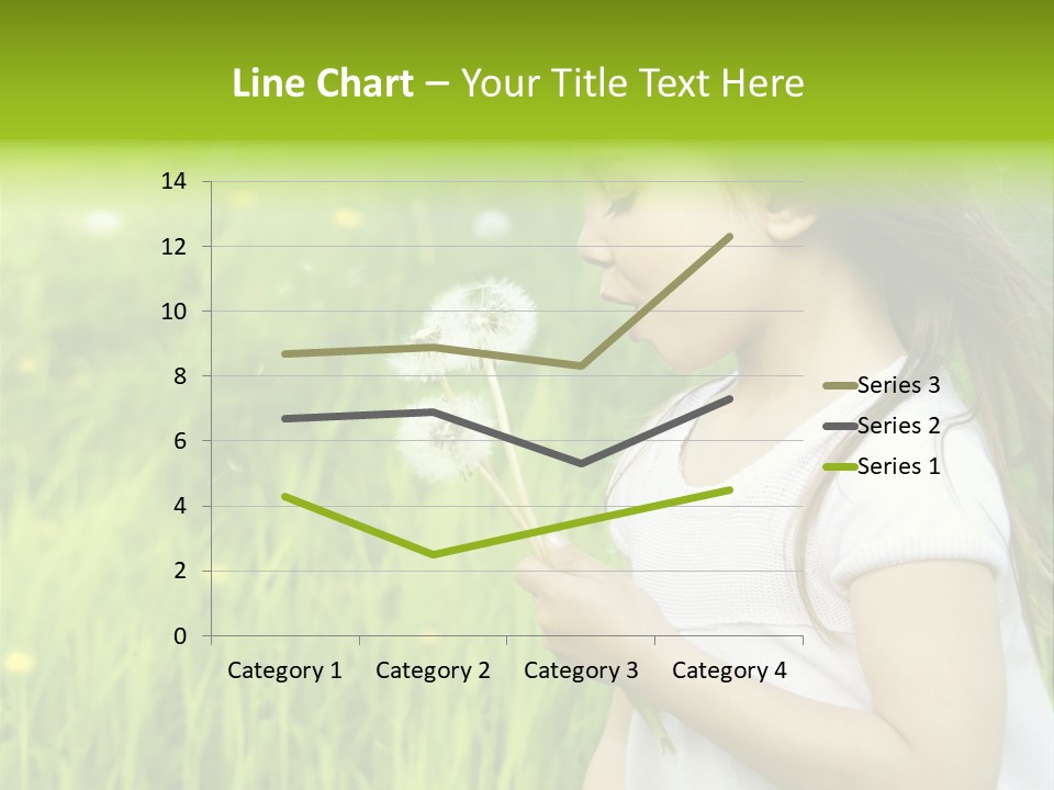 Dandelion Vacation Backlight PowerPoint Template