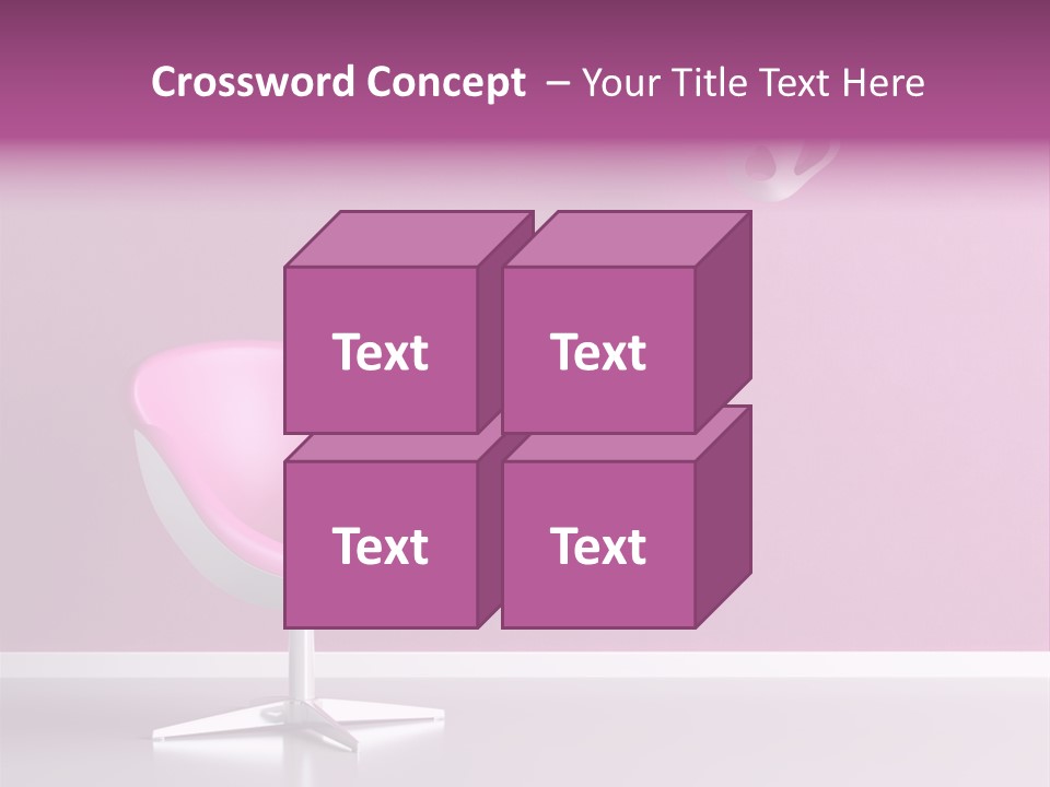 Seat Nobody Floor PowerPoint Template