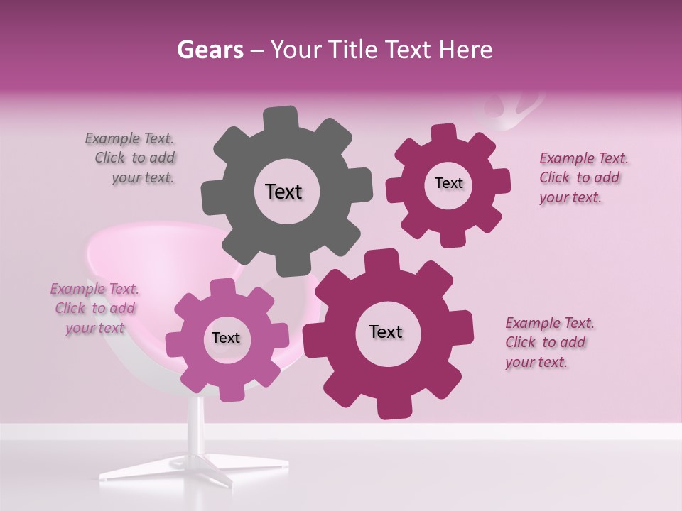 Seat Nobody Floor PowerPoint Template