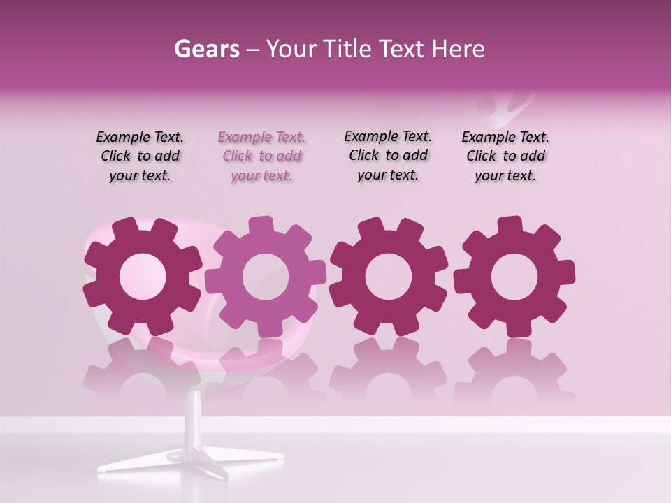 Seat Nobody Floor PowerPoint Template