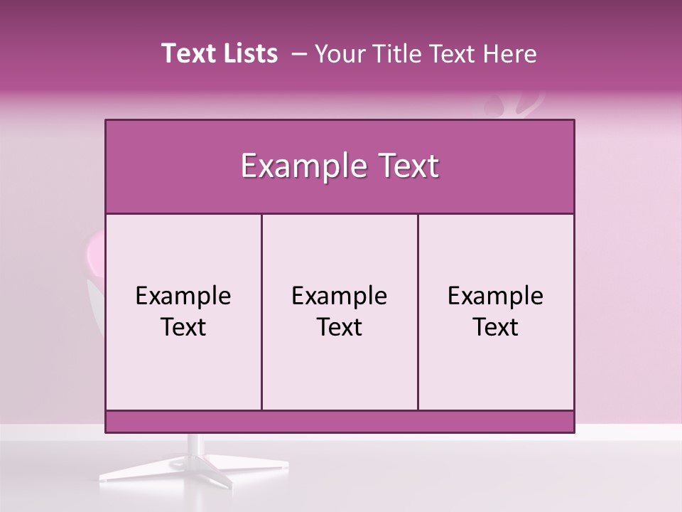 Seat Nobody Floor PowerPoint Template