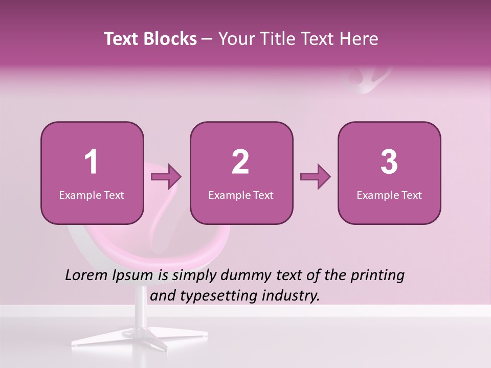 Seat Nobody Floor PowerPoint Template
