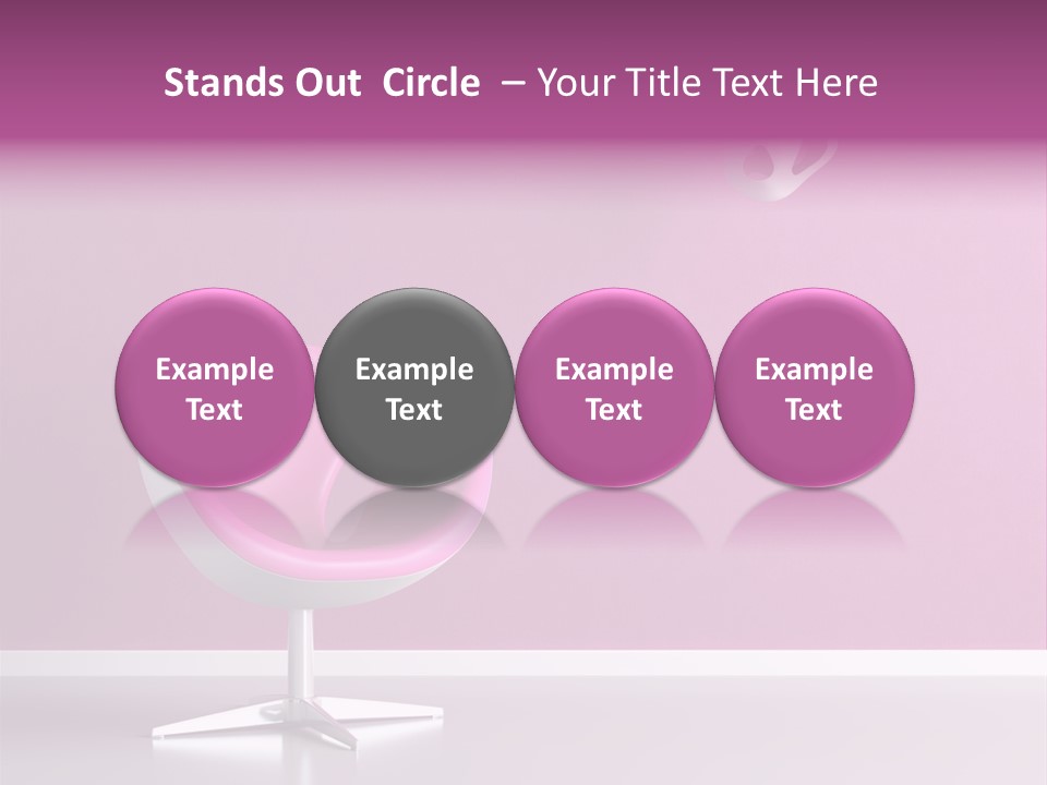 Seat Nobody Floor PowerPoint Template