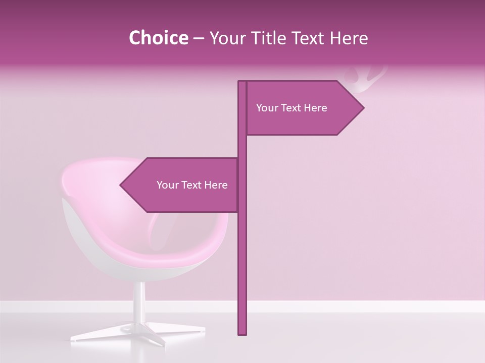 Seat Nobody Floor PowerPoint Template