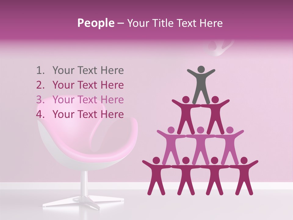Seat Nobody Floor PowerPoint Template
