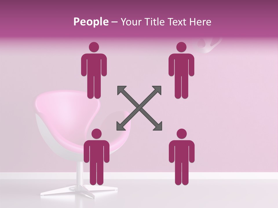 Seat Nobody Floor PowerPoint Template