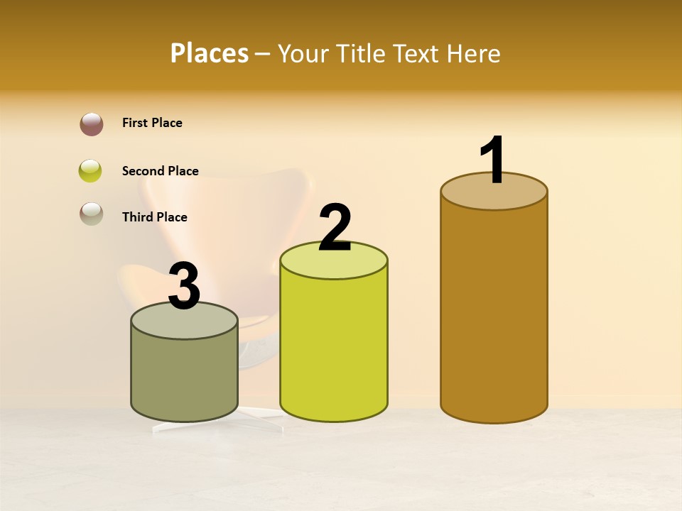 Seat Lamp Design PowerPoint Template