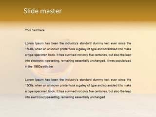 Seat Lamp Design PowerPoint Template