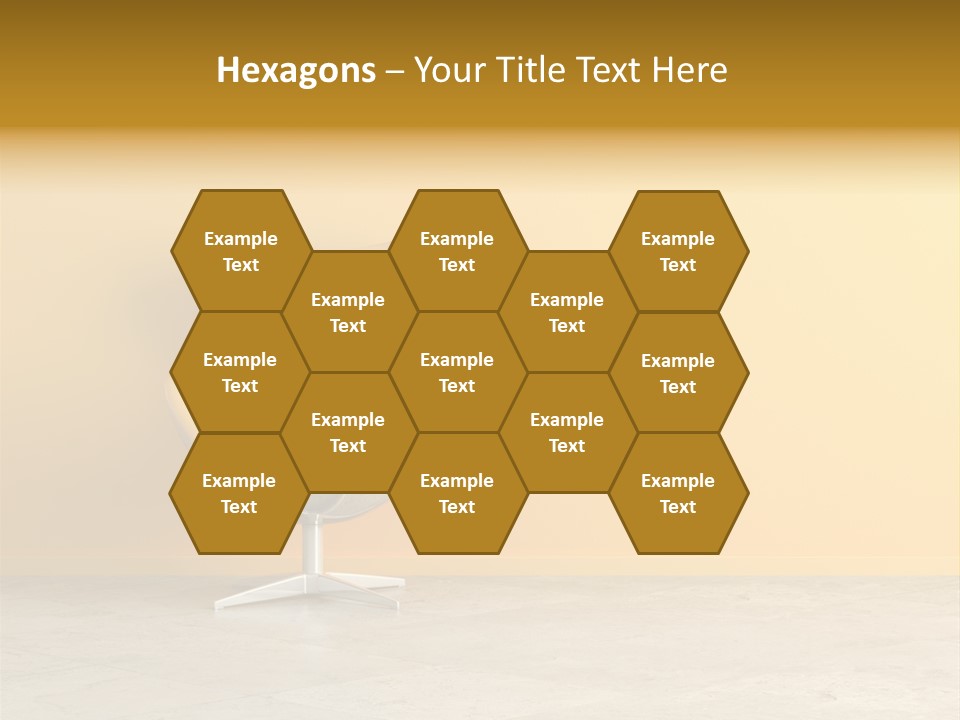 Seat Lamp Design PowerPoint Template