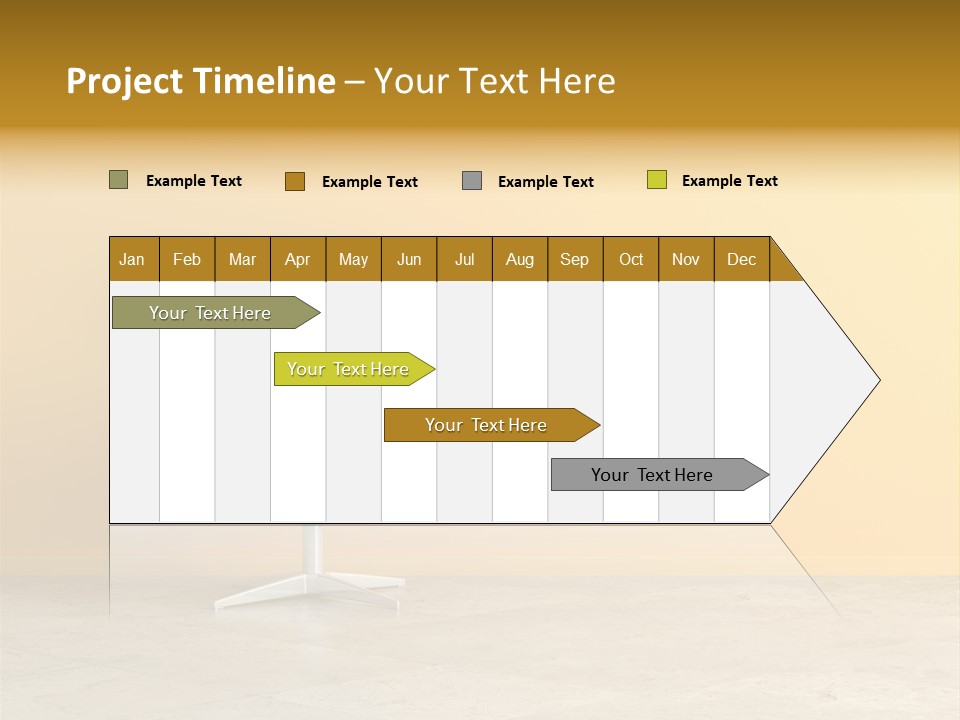 Seat Lamp Design PowerPoint Template
