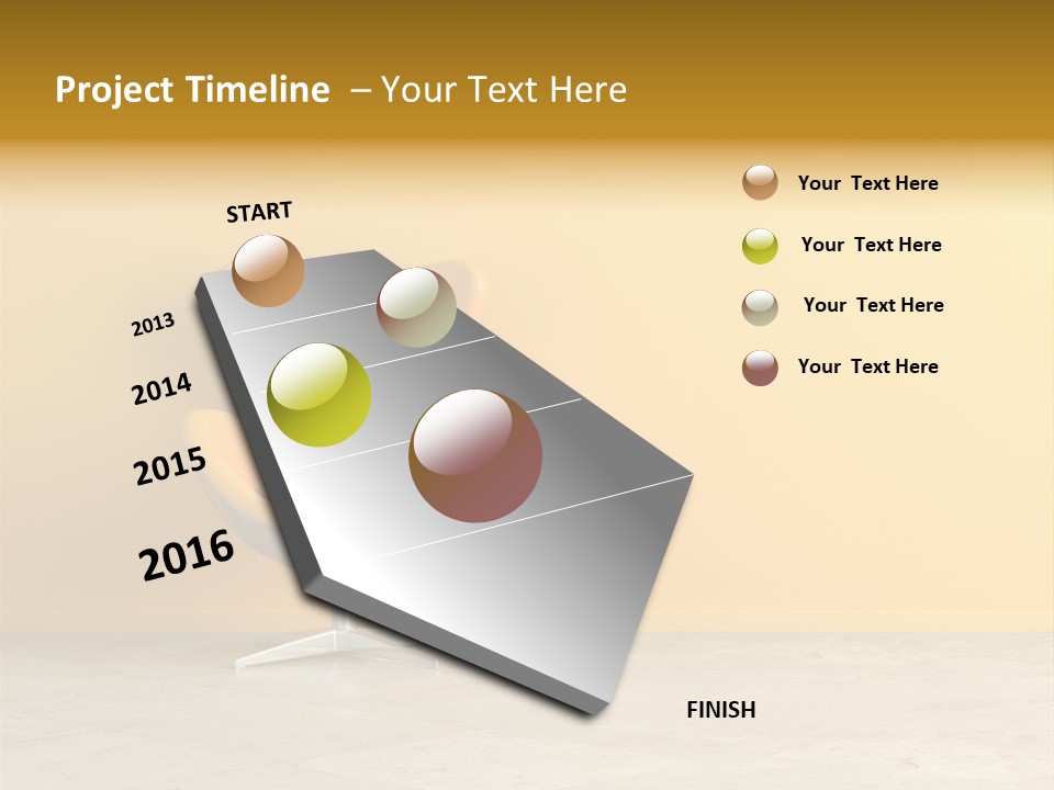 Seat Lamp Design PowerPoint Template