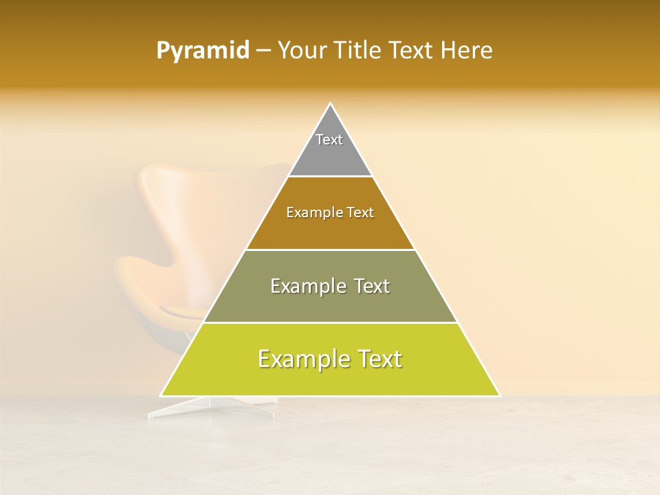 Seat Lamp Design PowerPoint Template