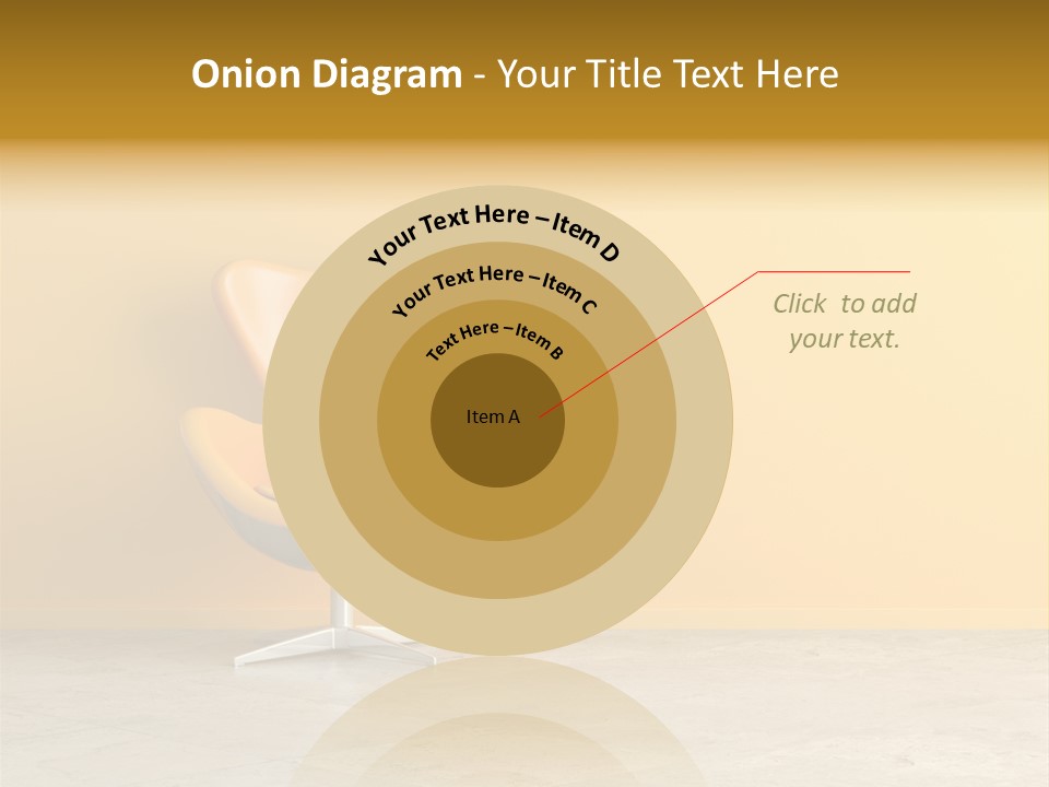 Seat Lamp Design PowerPoint Template
