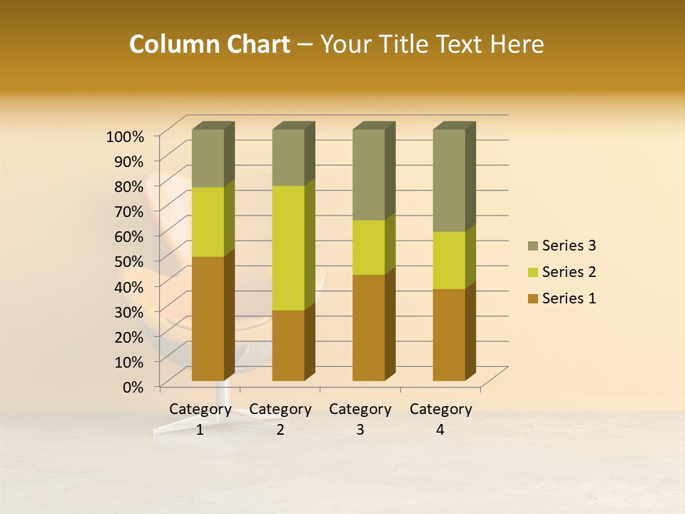 Seat Lamp Design PowerPoint Template