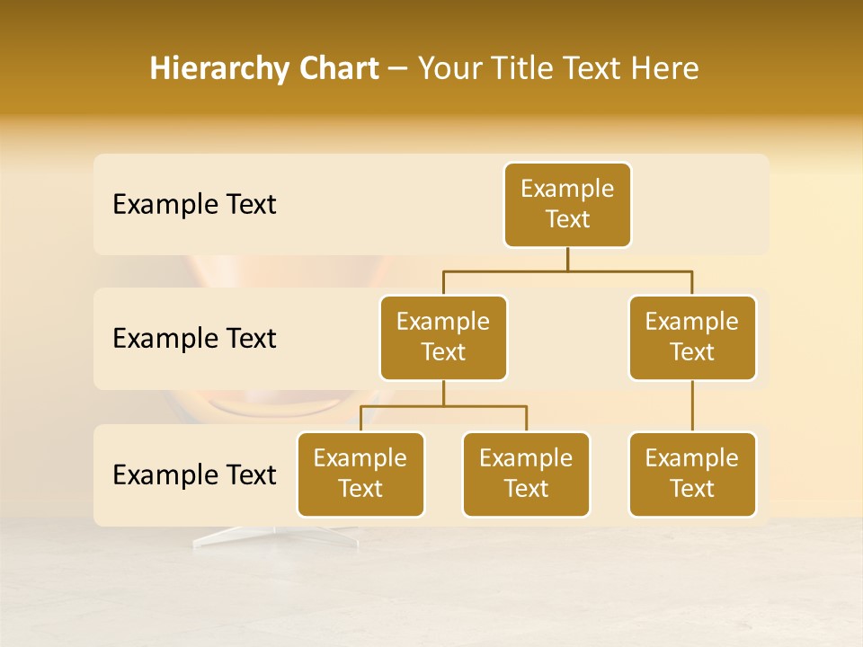 Seat Lamp Design PowerPoint Template