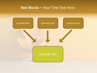 Seat Lamp Design PowerPoint Template