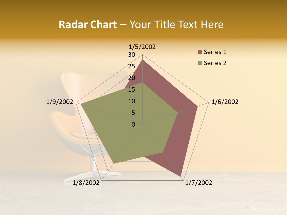 Seat Lamp Design PowerPoint Template