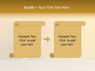 Seat Lamp Design PowerPoint Template