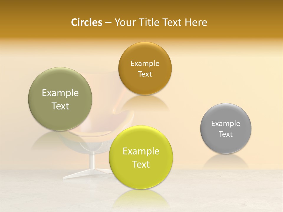 Seat Lamp Design PowerPoint Template
