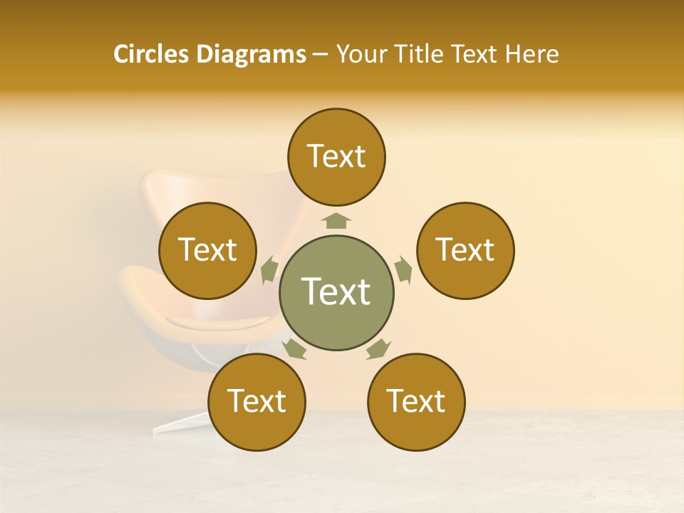 Seat Lamp Design PowerPoint Template