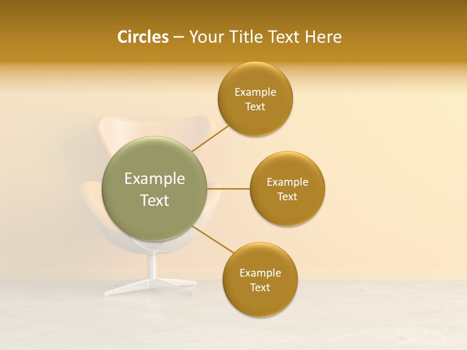 Seat Lamp Design PowerPoint Template