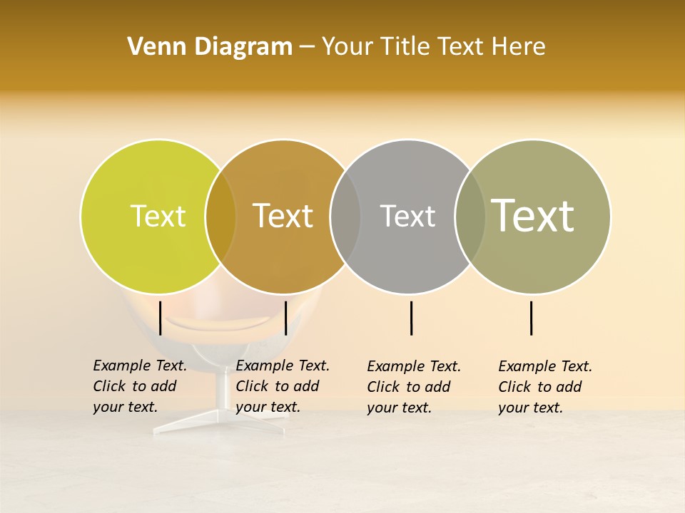 Seat Lamp Design PowerPoint Template