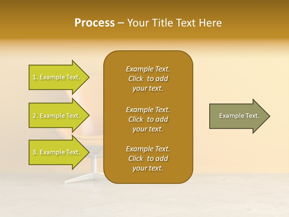 Seat Lamp Design PowerPoint Template