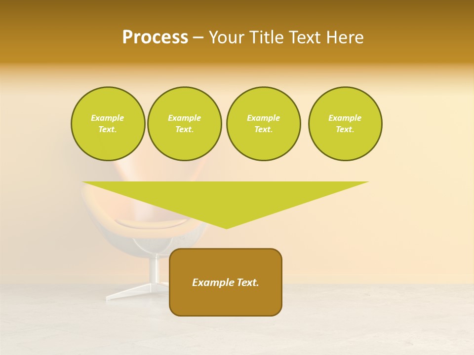 Seat Lamp Design PowerPoint Template