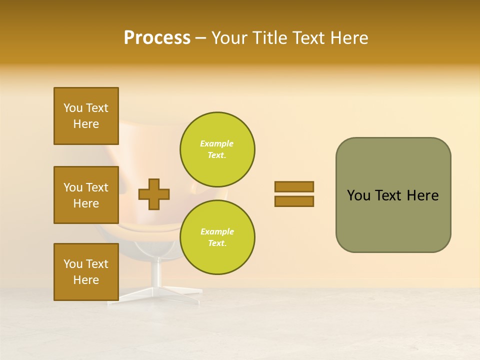 Seat Lamp Design PowerPoint Template