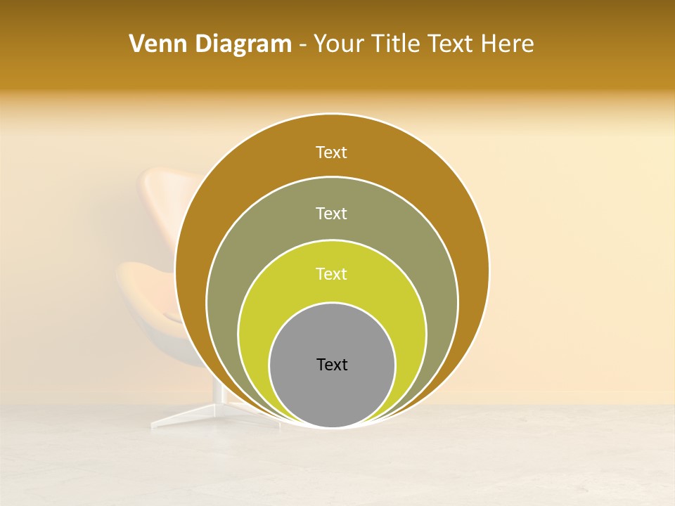 Seat Lamp Design PowerPoint Template