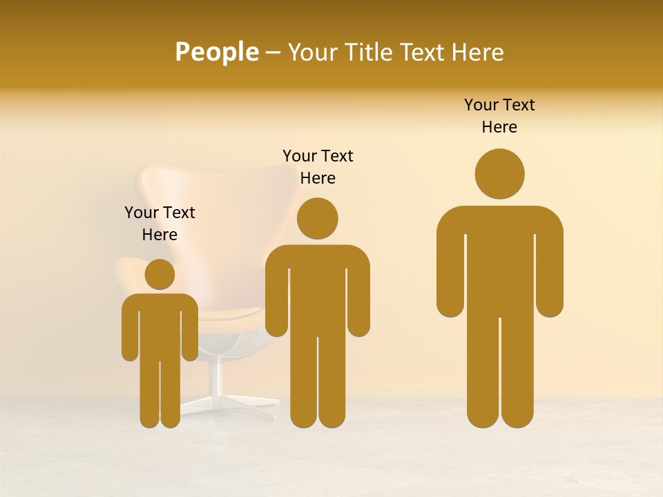 Seat Lamp Design PowerPoint Template
