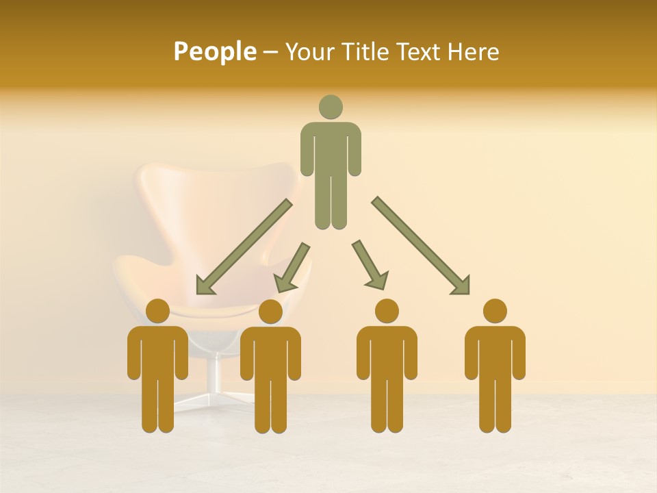 Seat Lamp Design PowerPoint Template