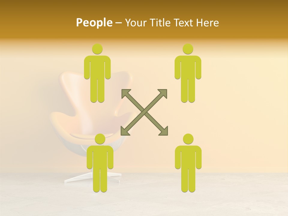 Seat Lamp Design PowerPoint Template