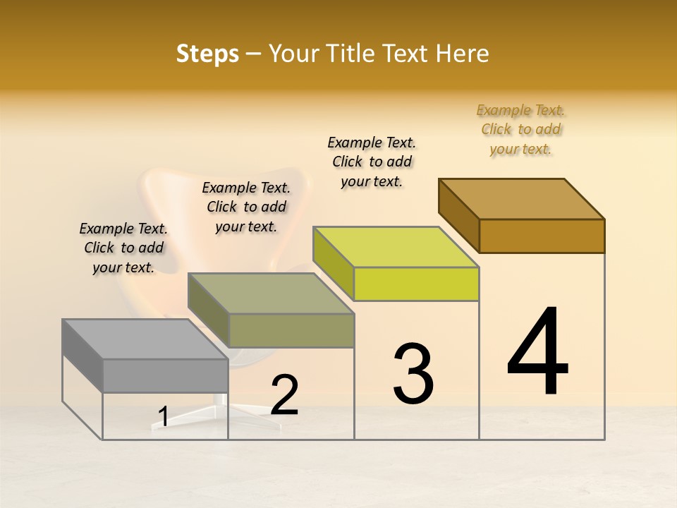 Seat Lamp Design PowerPoint Template