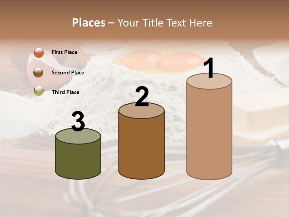 Raw Cake Baker PowerPoint Template