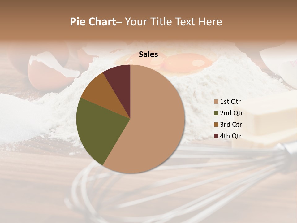 Raw Cake Baker PowerPoint Template