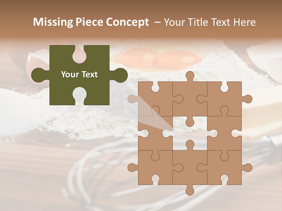 Raw Cake Baker PowerPoint Template