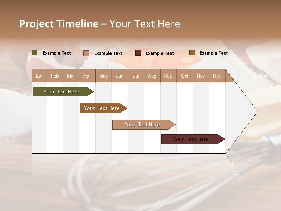 Raw Cake Baker PowerPoint Template