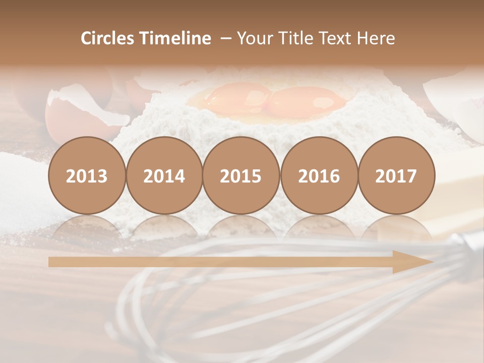 Raw Cake Baker PowerPoint Template