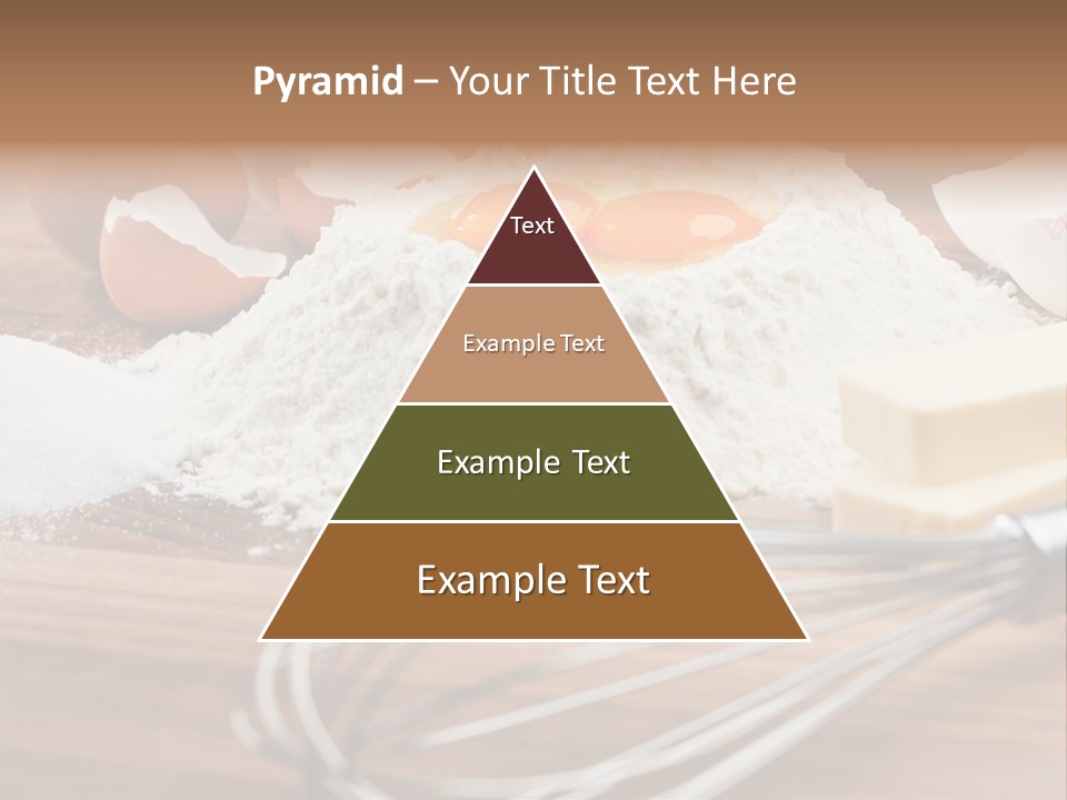 Raw Cake Baker PowerPoint Template