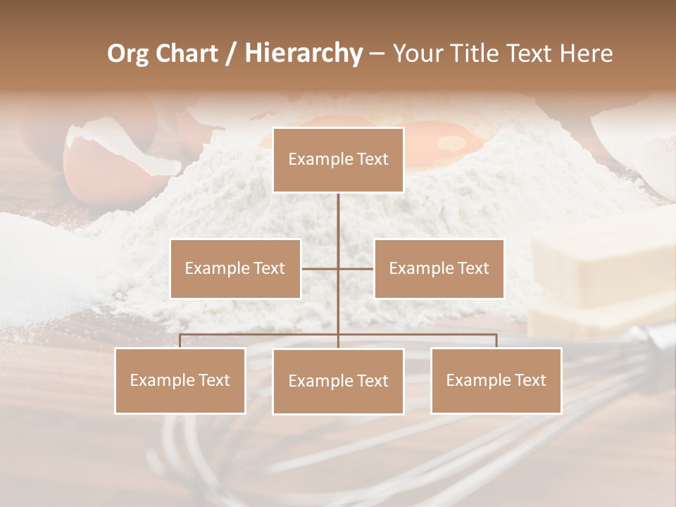 Raw Cake Baker PowerPoint Template