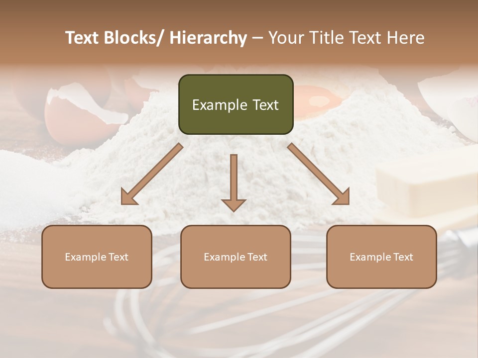 Raw Cake Baker PowerPoint Template