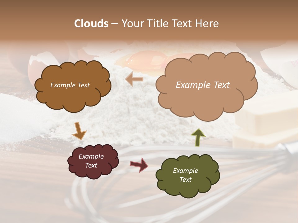 Raw Cake Baker PowerPoint Template